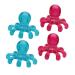 Sewoart 4 piece of massager hair scalp hair supply head massage tingling head supply comfortable head scratch head accessories household tool head gripper older plastic 11.00x8.50cm as shown