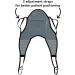 Patient Aid Padded U-Sling with Head Support - Size Medium (125-225 lbs Capacity) - Buy Online on GoSupps.com