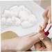 BESTYASH 4paquets Boules De Coton Pour Dissolvant Nettoyer Vernis Ongles Boules De Coton Absorbantes Pour Soin Des Ongles - Buy Online on GoSupps.com
