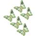 1Bag Butterfly Rhinestones 3D Fashionable Craft Accessories Embellishment For Decoration Green H098 - Buy Online on GoSupps.com