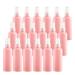TIANZD 24 Pieces Empty 100 ml Pink PET Plastic Fine Mist Pump Spray Bottles with Clear Top Portable Sprayer for Perfume Water Cosmetic Travel Containers Refillable 2x Funnel