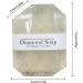 Savon fait la main en forme de pierre pr cieuse savon aux pierres pr cieuses Barres de savon faites la main avec feuille d or - Hydratant nettoyant savon parfum aide adoucir la peau - Buy Online on GoSupps.com