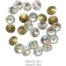 dijiusidy Nail Rhinestones Manicure Decorations Multiple-Shape Multi-color Glass DIY Decor Stickers Eye-catching Beauty Tools 8mmRound Satellite - Buy Online on GoSupps.com