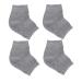 minkissy 2 Pairs Socks for Men Breathable Socks Women Socks Stocking Stuffers for Guys Rough Calluses Socks Feet Repair Socks Anti-Crack Socks Gel Socks Ankle Socks Foot Socks Ripstop Socks Size 1