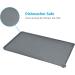 AUDWUD Silicone Waterproof Pet Feeding Mat - Anti-Slip Grey Bowl Mat 18.5 x 11.5 - Buy Online on GoSupps.com