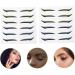 Angoily 36 Pairs Glitter Eyeliner Adhesive Eyeliner Stickers Green Tape Double Eyelid Strips Flash Tool Miss - Buy Online on GoSupps.com