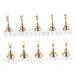 minkissy 2 Sets Nails Tool Show Rack Nail Painting Stand Nail Stand for Press on Fake Nail Holder Press on Nail Holder Nail Stands Nail Art Kits Fake Nail Stand Accessories Acrylic Metal
