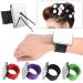 Magnetic Hair Clip Holder Bracelet - Stylish Hairpin Collector & Accessory in Red Black Green Purple - Buy Online on GoSupps.com