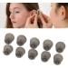 Sound Amplifier Dome - 10 Static-Free Hearing Aid Earmolds (9mm) for Hearing Impairment Replacement - Black - Buy Online on GoSupps.com