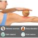 COENGWO Cork Massage Ball Set - Myofascial Release & Trigger Point Therapy Kit with Carry Bag - 3 Balls for Muscle Knots & Deep Tissue Relief - Buy Online on GoSupps.com
