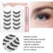 Magnetic Eyelashes 3 Pairs 3D Natural False Eyelashes Reusable Magnetic Eyelashes and Waterproof Magnetic Eyeliner Long Lasting Magnetic Eyeliners with Eyeliner Eyelash Makeup Tool - Buy Online on GoSupps.com
