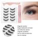 Buy 5 Pair Magnetic Eyelash Set - 3D Reusable Waterproof Soft & Thick - Perfect Makeup Tools for Stunning Eyes - Buy Online on GoSupps.com
