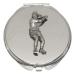 Tennis Player Compact Mirror Handbag Gift With Free Engraving 369