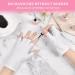 ACWOO UV Gloves for Gel Nails 1 Pair UV Protection Gloves for Manicures Anti UV Gloves for Nail Lamp Manicures Dryer Nail Skin Care Fingerless UV Protection Gloves Protect Hands from UV Harm 1 Pair White - Buy Online on GoSupps.com