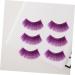 POPETPOP 9 Pairs Fake Eyelashes Dreses Purple Mascara Flash Halloween Eyelashes Clothing Magnetic Suite - Buy Online on GoSupps.com