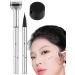 Lower Eyelash Stamps Silicone Lower Eye Lash Stamp With Ink Black/Brown Waterproof Eyelash Quick Eye Makeup Tool - Buy Online on GoSupps.com