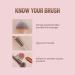Buy Compact Powder Brush - Silver | High-Quality Makeup Brush for Flawless Application | International Shipping Available - Buy Online on GoSupps.com