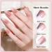 INPING Jelly Gel Nail Polish Set - 6 Colors Nude Pink, Milky White, Sakura Pink, Natural Brown | Soak Off UV/LED Gel Varnish for Women | Home Salon Manicure Kit - Buy Online on GoSupps.com