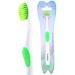 Rotating Brush 360  Rotation Extra Soft Toothbrushes for Tooth and Tongue Perfect for Adults and Kids Gentle and Manual Adjustable with Soft Bristles for Adults with Sensitive Gums and Braces (Green)