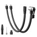 Lexin adapter for French valve 40cm air hose with adapter for American valve 40cm air hose with lever plug Air Chuck and ball needle