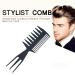 Slicked-back 3-in-1 Fish Tail Bone Hair Extension Comb for Styling & Coloring at Salon or Barbershop - Buy Online on GoSupps.com