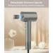 Miamor High-Speed Hair Dryer - 400M Plasma Blow Dryer with 120 000 RPM Brushless Motor Low Noise Magnetic Nozzle & Fragrance Capsule - Fast Drying for Women (Grey - Buy Online on GoSupps.com