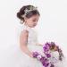 LORCOO Gold Flower Girl Pearl Headband for Wedding & Events | Girls & Women's Flower Crown | First Communion & Birthday Hair Accessory - Buy Online on GoSupps.com