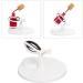 Grip and Tip Nail Polish Bottle Holder Fingernail Polish Bottle Holder Anti Spill Nail Polish Holder Stand with Adjustable Angle Design Nail Polish Accessories for Manicures White - Buy Online on GoSupps.com