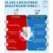 5D Teeth Whitening Strips - Enamel Safe for Sensitive Teeth - 14 Sessions - Buy Online on GoSupps.com