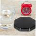 Buy Aluminum Alloy Medicine Box & Cutter | Tablet Splitter & Pulverizer - 8.7x8.7cm Black | International Shipping - Buy Online on GoSupps.com