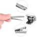 Ruisita 120x Alligator Hair Clips 2.2 Inch, Silver Metal Single Prong for Hair Accessories - Pack of 120 - Buy Online on GoSupps.com