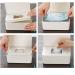 2pcs Baby Wipes Dispenser Pull Wipes Dispenser with Moisture Seal Secure Lid Baby Wipes Case Holder Keeps Wipes Fresh Perfect Look Wipe Containers with Sealing Design (Black) - Buy Online on GoSupps.com