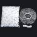 100pcs Disposable Hair Tie Shower Caps Large Thick Plastic for Women Shower House Hotel Living Room