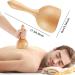 KIKAPA Wooden Cupping Therapy Tool | Lymphatic Drainage Massager | Anti-Cellulite Wood Therapy Cup - Shop Internationally! - Buy Online on GoSupps.com