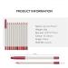  yupeuooe Lip Liner Pencil | 12 Colors Smudge-Proof Silky Matte Makeup Beauty - Lip Pencil | for Women Friends Family Sister Girlfriend Dates and Parties - Buy Online on GoSupps.com