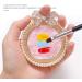 Greethga 2 Pieces Nail Art Resin Mixed Colors Nail Art Painting Nail Art Decoration Board Rhinestone - Buy Online on GoSupps.com
