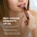 Buy Hyaluronic Acid Lip Oil - Plumping Formula with Collagen & Vitamin A | Non-Sticky Made in the USA - Buy Online on GoSupps.com