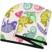 Hair Towel Wrap - Quick Drying Towel Turban with Button | Cute Chameleons Design for Fast Hair Drying - Buy Online on GoSupps.com