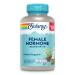 SOLARAY Female Hormone Blend SP-7C, Herbal Support Hormonal Balance for Women with Black Cohosh, Dong Quai, Wild Yam, and More, Vegan, Lab Verified, 60-Day Guarantee, 120 Servings, 240 VegCaps 240 Count (Pack of 1)