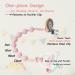 Silicone Pacifier Clip Set - 2 Pack Pacifier Holder for Baby Boys and Girls | Soft & Flexible Binky Leash | Durable & High-Toughness | Pink - Buy Online on GoSupps.com