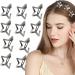 10pcs Silver Star Hair Clips Star Barrettes Star Hair Clips y2k Metal Star Barrettes Non Slip Cute Star Clips Hair Accessories for Women Girls Kids