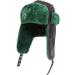 Holiday Costume Eddie Winter Trapper Hat from National Lampoon's: Green Faux Fur Brown Trapper for Men and Women - Buy Online on GoSupps.com