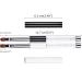 Ycyan 2Pcs Oval Flat UV Gel Nail Brush Set | Professional Rhinestone Handle Nail Art Design Brushes - Buy Online on GoSupps.com