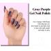 UV Gel Polish Nail Polish Dark Grey Colours 3 in 1 One Step Gel Nail Polish Soak Off Nails Colour Gel Brown Grey Gel Nail Polish for Nail Design Manicure 15 ml Grey brown - Buy Online on GoSupps.com