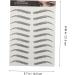 POPETPOP 10pcs Imitation Eco Eyebrow Sticker Stickers Beauty Eyebrows Black Water Transfer Eyebrow Sticker 3d - Buy Online on GoSupps.com