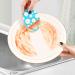3-Pack Cleaning Kitchen Sponges Oval Daisy Flower Blue Kitchen Cellulose Dishwashing Wood Pulp Cotton - Buy Online on GoSupps.com