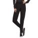 Jogger Scrub Pants for Women 4-Way Stretch with Mid Rise Cargo Pocket Superior Performance and Comfort CK110A Medium Black