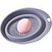 Joberio Makeup Brush Cleaner Mat - Makeup Brush Cleaner Tools - Silicone Cleaning Bowl Makeup Brush Cleaner Washing Tools for Makeup Eggs Grey - Buy Online on GoSupps.com
