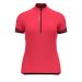 Odlo Women's Essentials_411971 Cycling Jersey Half Zip (1 Pack) M Paradise Pink - Raspberry Fudge