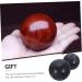 2 Pack Chinese Baoding Balls - Black Jade Stress Relief & Massage Balls for Healing & Exercise - Buy Online on GoSupps.com